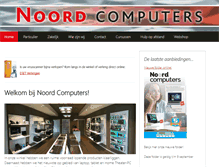 Tablet Screenshot of noord-computers.nl